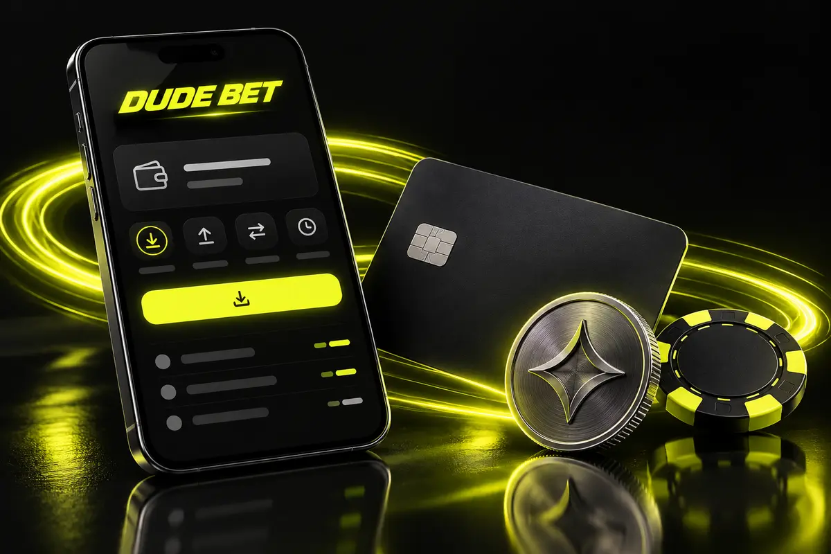 Поповнення і виведення коштів у Dude Bet