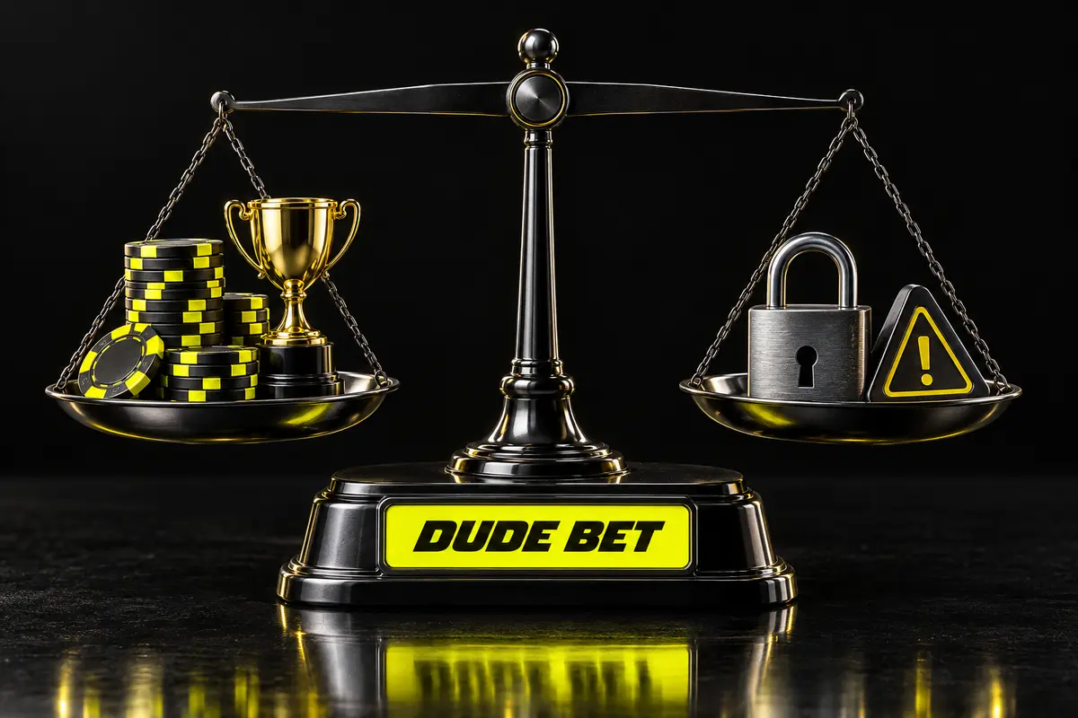 Переваги і недоліки Dude Bet
